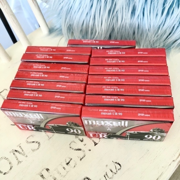 Maxell, Blank Cassette Tapes, 15, Blank Audio Cassette Tapes, 90 Minutes, New - Picture 3 of 6